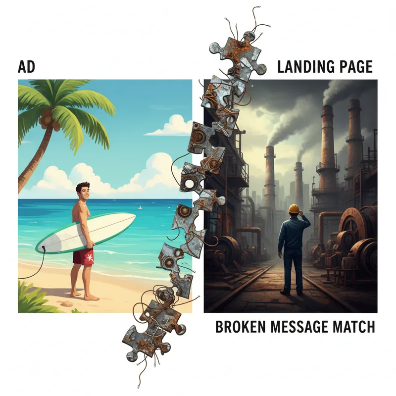 Most ad dollars don't die in the ad. They die on the landing page.