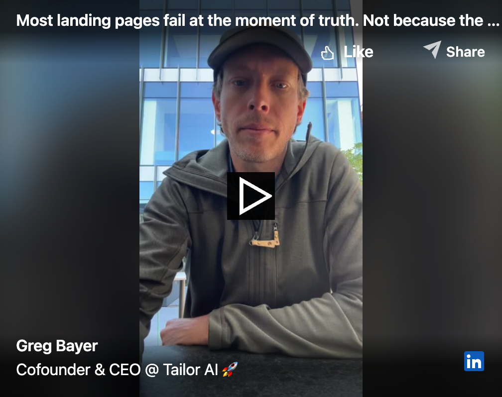 Most Landing Pages Fail at the Moment of Truth